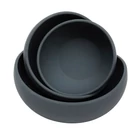 Kép 2/3 - FuzzYard Life szilikon tál - Slate Grey L