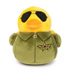 Kép 1/5 - FuzzYard Kacsa plüss kutyajáték - Goose / S