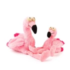 Kép 3/3 - FuzzYard Flamingó plüss kutyajáték / L
