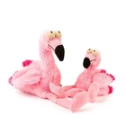 Kép 4/4 - FuzzYard Flamingó plüss kutyajáték / S