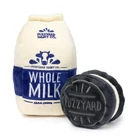 Kép 1/5 - FuzzYard Milk & Cookie 2db-os plüss kutyajáték