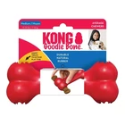 Kép 2/5 - KONG Goodie Bone piros / M