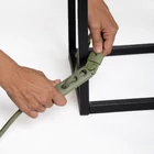 Kép 5/5 - Zee.Dog Hands Free póráz Army Green