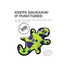 Kép 3/3 - Outward Hound Invincibles Green Gekko plüss kutyajáték M