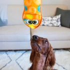 Kép 2/2 - Outward Hound Sssupreme kígyó narancs plüss kutyajáték S