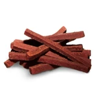 Kép 2/2 - Snackies bárányhús csíkok spirulinával 170 g