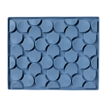 FuzzYard LIFE Hide & Treat Mat nyalogatós tál és szimatszőnyeg - French Blue 