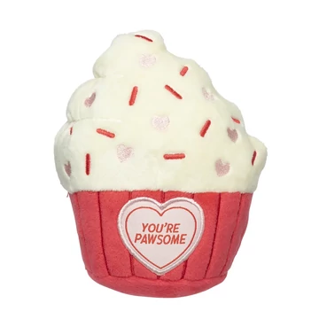 FuzzYard Love Collection - You're Pawsome Cupcake plüss kutyajáték
