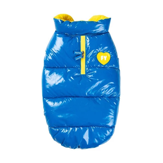 FuzzYard Amor Puffer kutyakabát - kobaltkék / 2