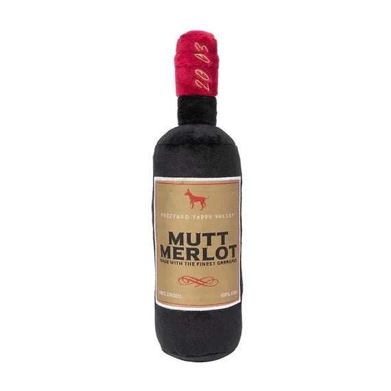 FuzzYard Mutt Merlot plüss kutyajáték