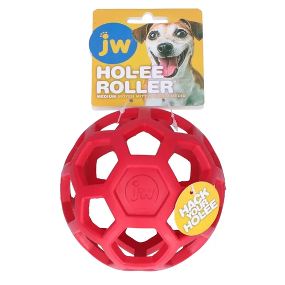 JW HOL-EE ROLLER labda piros / M