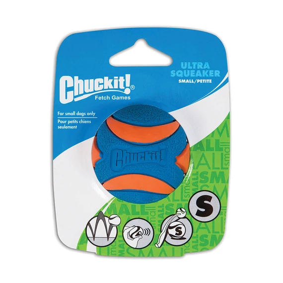 Chuckit!® Ultra Squeaker sípolós labda / S