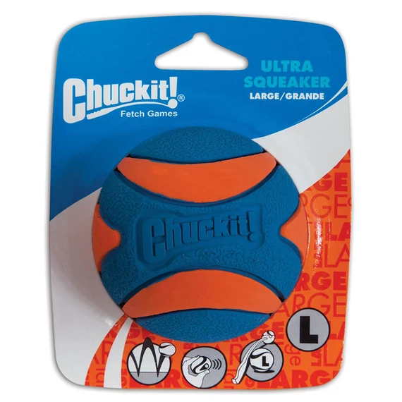 Chuckit!® Ultra Squeaker sípolós labda / L