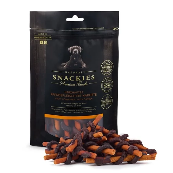 Snackies lóhús sárgarépával 170 g