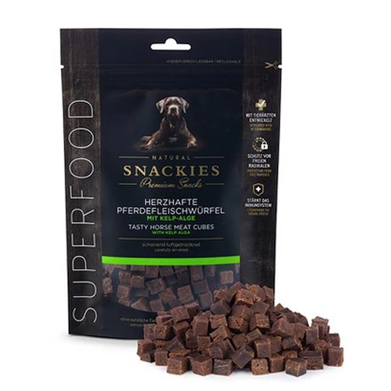 Snackies ínyenc lóhús kocka tengeri hínárral 170 g