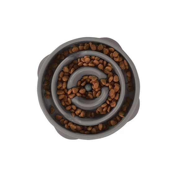Outward Hound Fun Feeder Slo Bowl szürke / M