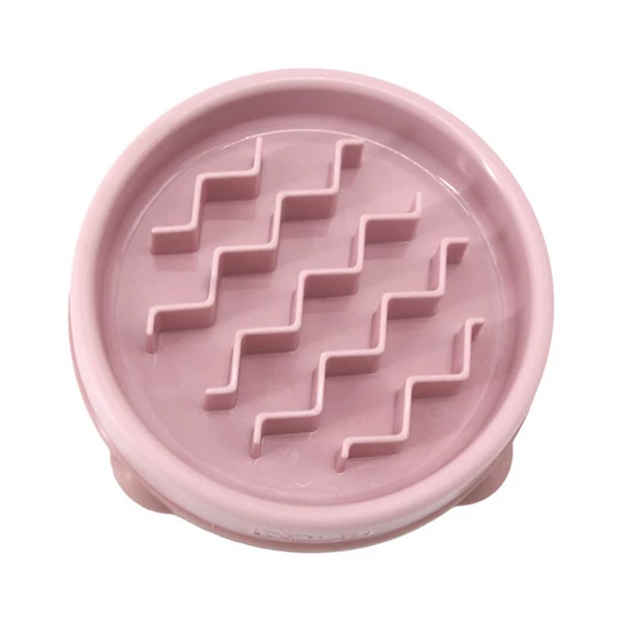 Outward Hound Fun Feeder Slo Bowl pink / S
