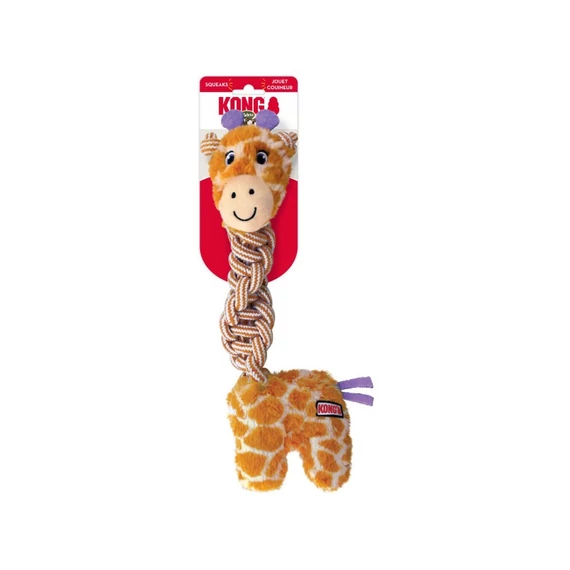 KONG Knots Twist Zsiráf / nagy