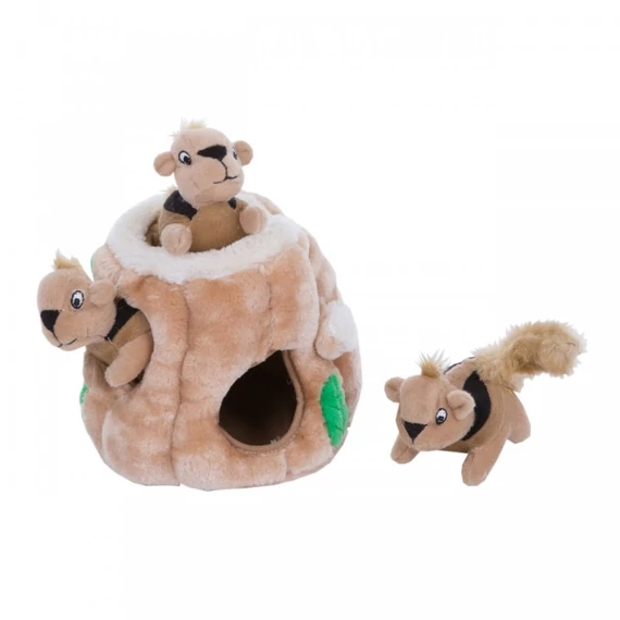 Outward Hound Mókusodú bújócska plüssjáték S