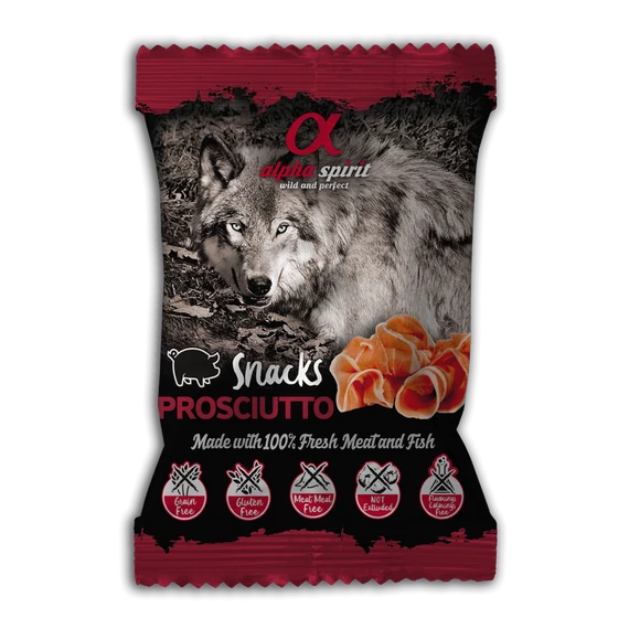 Alpha Spirit sonkás jutalomfalat 50 g