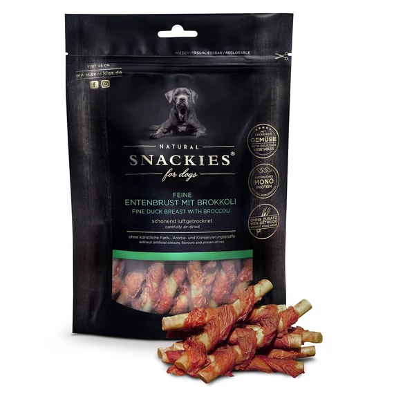 Snackies kacsamell brokkolival 170 g