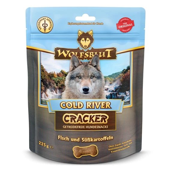 Wolfsblut Cold River Cracker - pisztráng édesburgonyával 225 g