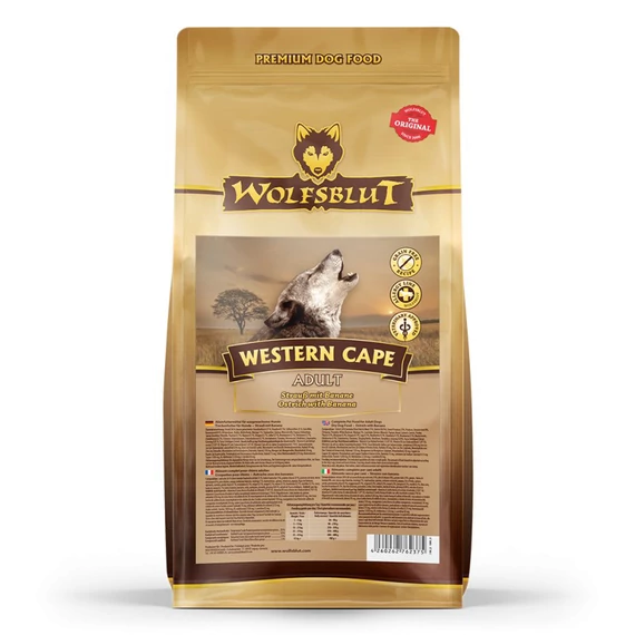 Wolfsblut Western Cape Adult - Strucc banánnal 500 g